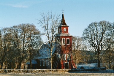 Mulseryds kyrka och kyrkogård. Neg.nr. B963_059:06. JPG. 