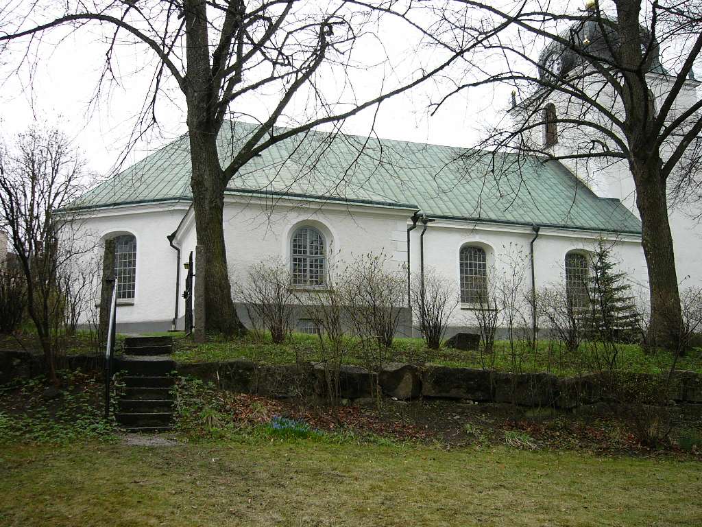 Mjölby kyrka från norr.