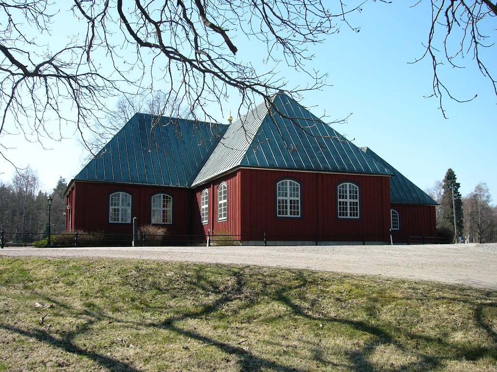 Jonsbergs kyrka från norr.