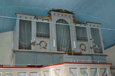 Långareds kyrka, orgel. Neg.nr. B961_032:03. JPG.