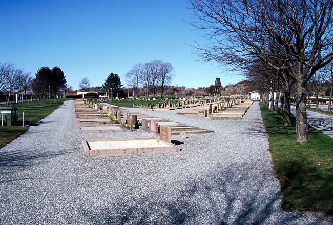 Begravningsplatsens södra del