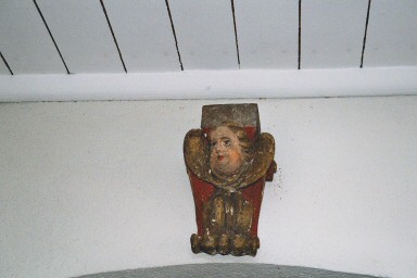 Fredsbergs kyrka. Skultptur i sakristian.  Neg.nr 04/294:19.jpg