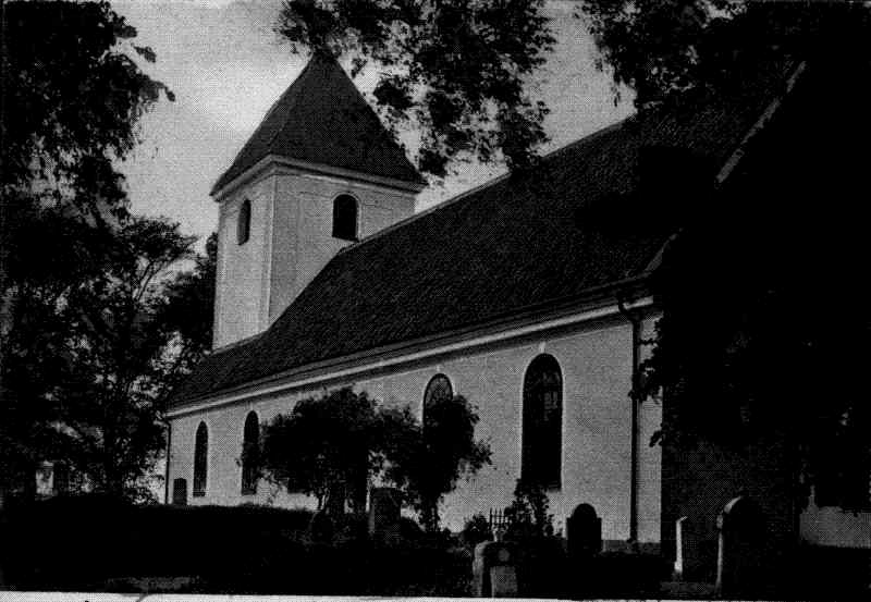 Börringe kyrka från sydöst