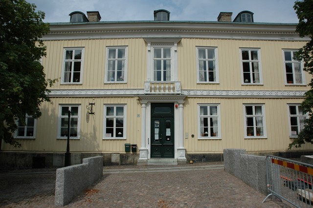 Bertha Petterssons hus, fasad mot gamla torget.