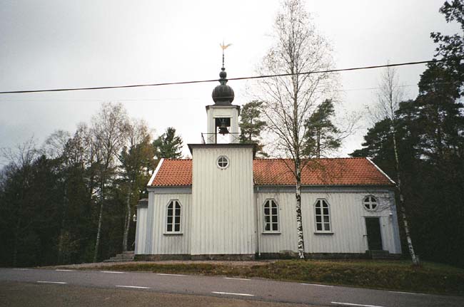 Skavböke kapell sett från söder.