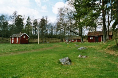 Hembygdsgård vid Ods kyrka. Neg.nr. B961_021:18. JPG. 