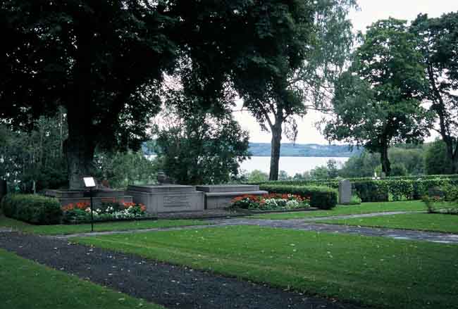 Selma Lagerlöfs gravplats.