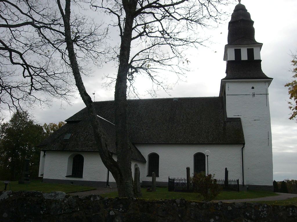 Kristbergs kyrka från norr.
