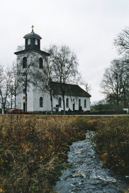 Böne kyrka och kyrkogård. Neg.nr. B963_029:10. JPG. 