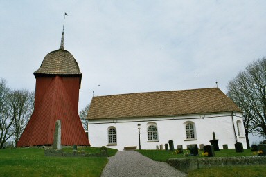 Molla kyrka och kyrkogård. Neg.nr. B961_020:20. JPG. 